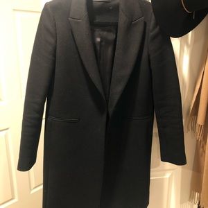 Zara black coat S